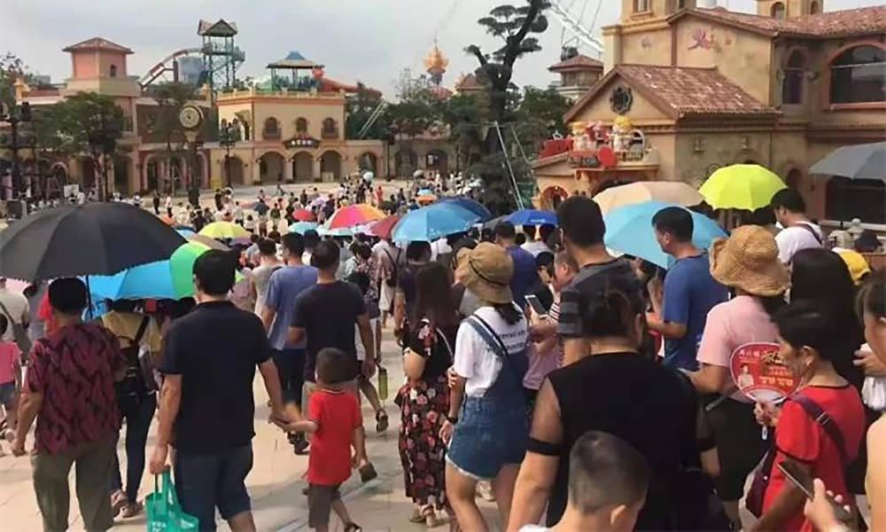 jinnianhui今年会游乐参与打造的欢乐海岸PLUS三天迎客超16万人！