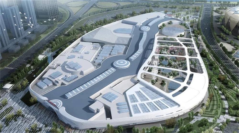 百分之百国产设备的兰州万达水上乐园建设全面提速